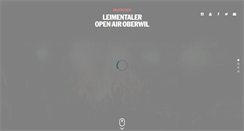 Desktop Screenshot of leimentaler-openair.ch